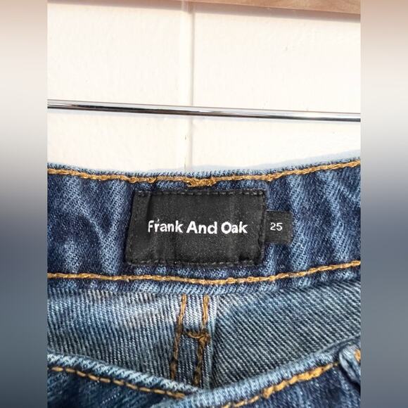 Frank & Oak 25 Billie Relaxed Boyfriend jeans high rise - Picture 4 of 11